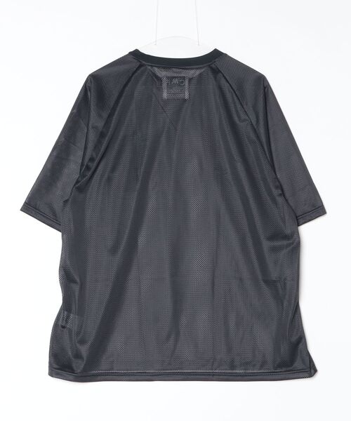 CMF OUTDOOR GARMENT(シーエムエフアウトドアガーメント)の「CMF OUTDOOR GARMENT/シーエムエフ アウトドアガーメント QUICK DRY MESH PK TEE S/S CMF2601-C21(Tシャツ/カットソー・メンズ・ブラック/ホワイト/ブルー・L/M)」の4枚目の写真