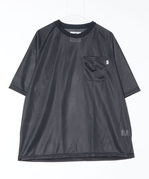 CMF OUTDOOR GARMENT(シーエムエフアウトドアガーメント)の「CMF OUTDOOR GARMENT/シーエムエフ アウトドアガーメント QUICK DRY MESH PK TEE S/S CMF2601-C21(Tシャツ/カットソー・メンズ・ブラック/ホワイト/ブルー・L/M)」の5枚目の写真