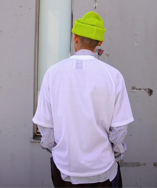 CMF OUTDOOR GARMENT(シーエムエフアウトドアガーメント)の「CMF OUTDOOR GARMENT/シーエムエフ アウトドアガーメント QUICK DRY MESH PK TEE S/S CMF2601-C21(Tシャツ/カットソー・メンズ・ブラック/ホワイト/ブルー・L/M)」の10枚目の写真