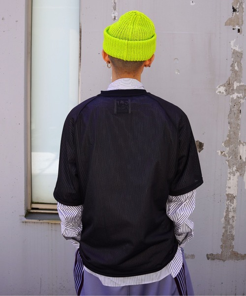 CMF OUTDOOR GARMENT(シーエムエフアウトドアガーメント)の「CMF OUTDOOR GARMENT/シーエムエフ アウトドアガーメント QUICK DRY MESH PK TEE S/S CMF2601-C21(Tシャツ/カットソー・メンズ・ブラック/ホワイト/ブルー・L/M)」の15枚目の写真