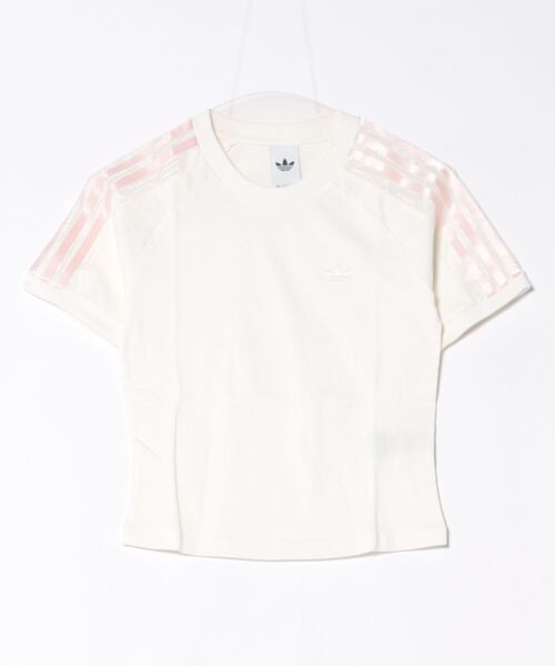 ADIDAS アディダス W LACE CALI TEE ショートスリーブ KG3609 OFFWHITE