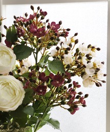 a.depeche（アデペシュ）の「【a.depeche/アデペシュ】アーティフィシャルフラワー（造花）　colorer サルスベリ WH（フラワーベース）」