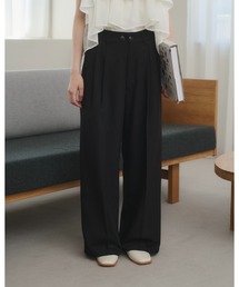 CLEL core.】Super 100s Bishu Wool Slacks / スーパー100s 尾州ウール