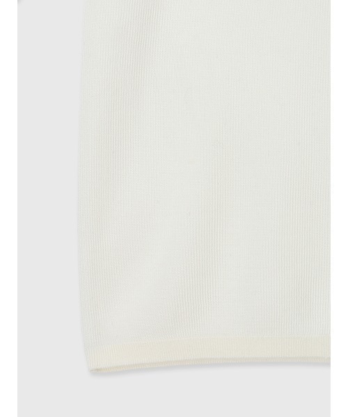anuans(アニュアンス)の「【ZOZO限定カラー】テンセルポロニットトップス(ニット/セーター・レディース・アイボリー/ブラック/イエロー系その他/ピンク/ベージュ/ネイビー・FREE)」の16枚目の写真