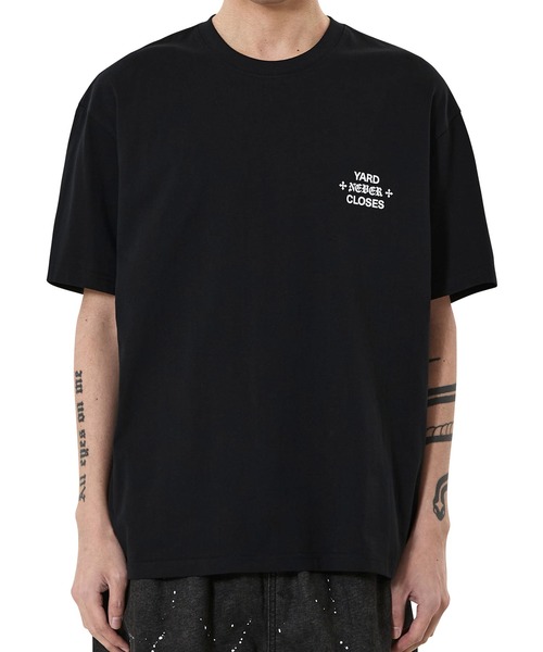 OY(オーワイ)の「『OY/オーワイ』HOLY WINGS TEE/ホーリーウィングスTシャツ(Tシャツ/カットソー・メンズ・ブラック/ホワイト・M/L)」の3枚目の写真
