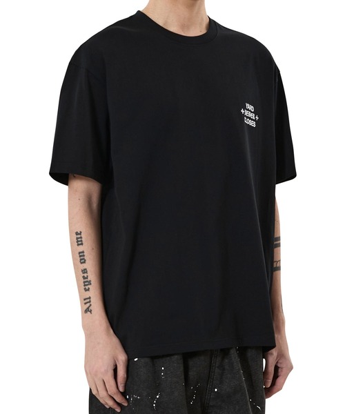 OY(オーワイ)の「『OY/オーワイ』HOLY WINGS TEE/ホーリーウィングスTシャツ(Tシャツ/カットソー・メンズ・ブラック/ホワイト・M/L)」の4枚目の写真