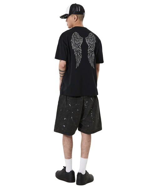 OY(オーワイ)の「『OY/オーワイ』HOLY WINGS TEE/ホーリーウィングスTシャツ(Tシャツ/カットソー・メンズ・ブラック/ホワイト・M/L)」の6枚目の写真