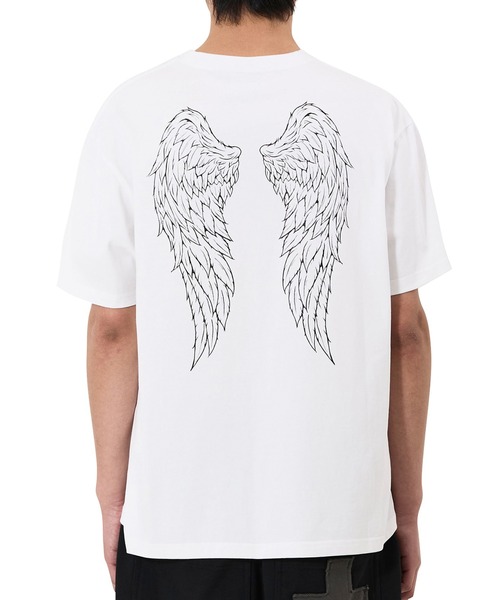 OY(オーワイ)の「『OY/オーワイ』HOLY WINGS TEE/ホーリーウィングスTシャツ(Tシャツ/カットソー・メンズ・ブラック/ホワイト・M/L)」の18枚目の写真