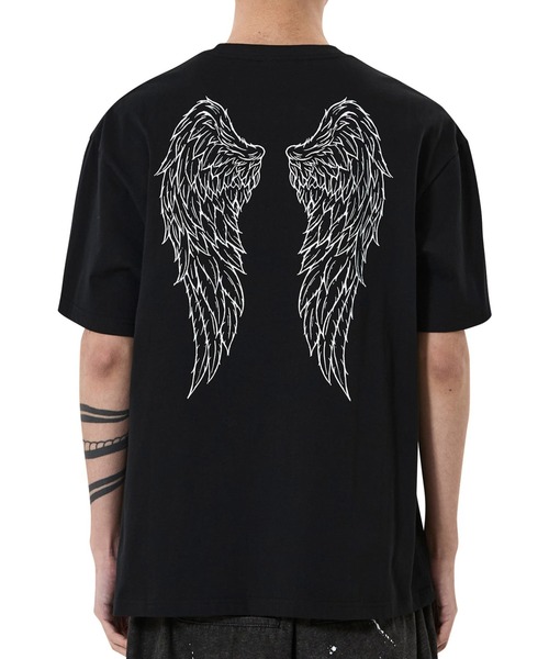 OY(オーワイ)の「『OY/オーワイ』HOLY WINGS TEE/ホーリーウィングスTシャツ(Tシャツ/カットソー・メンズ・ブラック/ホワイト・M/L)」の17枚目の写真