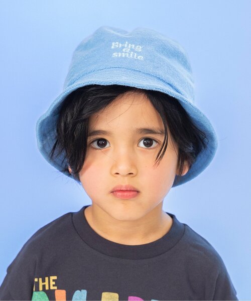 BREEZE（ブリーズ）の「パイルバケットハット（ハット・キッズ・ブルー/アイボリー・50/52/54/56）」の22枚目の写真