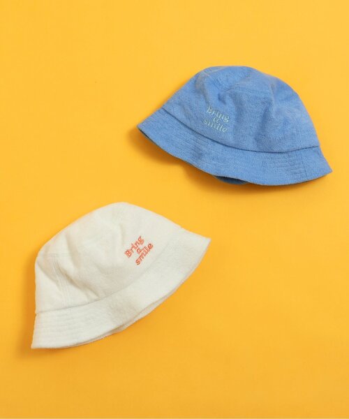 BREEZE（ブリーズ）の「パイルバケットハット（ハット・キッズ・ブルー/アイボリー・50/52/54/56）」の10枚目の写真