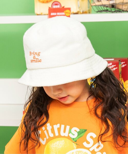 BREEZE（ブリーズ）の「パイルバケットハット（ハット・キッズ・ブルー/アイボリー・50/52/54/56）」の11枚目の写真