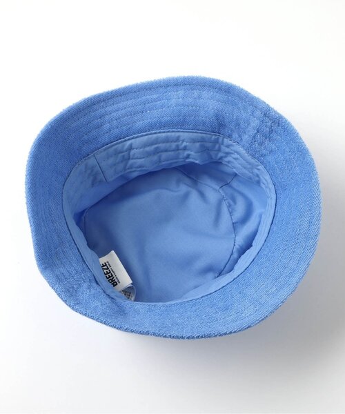 BREEZE（ブリーズ）の「パイルバケットハット（ハット・キッズ・ブルー/アイボリー・50/52/54/56）」の3枚目の写真