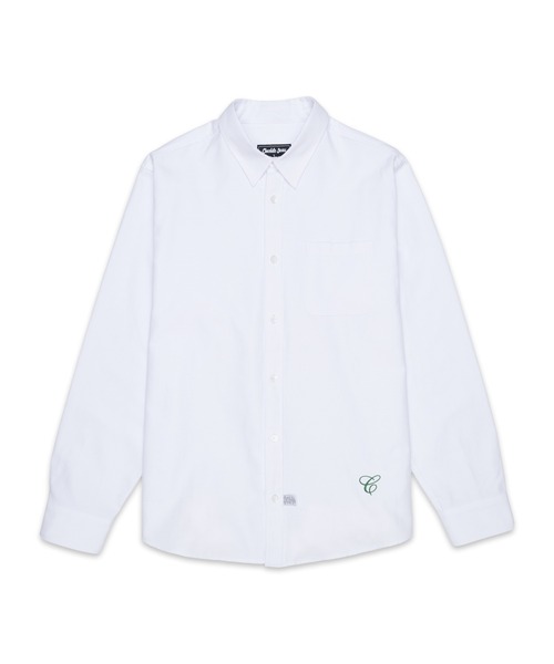 Chocolate Jesus (チョコレートジーザス )の「CJ OXFORD SHIRT(シャツ/ブラウス・メンズ・ホワイト/イエロー/パープル・X-LARGE/LARGE/MEDIUM)」の1枚目の写真
