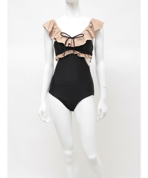 RESEXXY（リゼクシー）の「【swimwear】フリルデザインワンピース（水着・レディース・ブラック/その他1・FREE）」の20枚目の写真