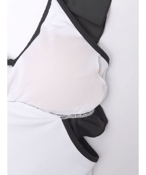 RESEXXY(リゼクシー)の「【swimwear】フリルデザインワンピース(水着・レディース・ブラック/その他1・FREE)」の5枚目の写真