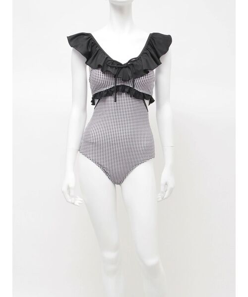 RESEXXY(リゼクシー)の「【swimwear】フリルデザインワンピース(水着・レディース・ブラック/その他1・FREE)」の11枚目の写真
