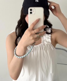 CLEA（クレア）の「幾何学柄スマホショルダー（スマホグッズ）」