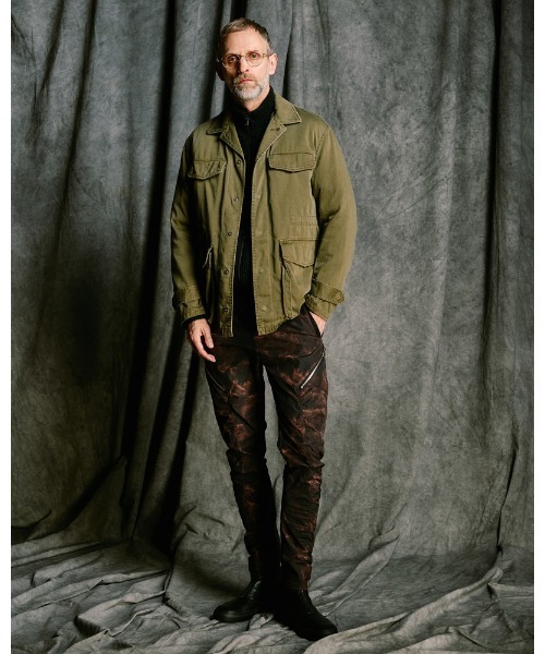 wjk（ダヴルジェイケイ）の「lomond×powder zip-up knit（カーディガン/ボレロ・メンズ・ブラック/ネイビー・SMALL/MEDIUM/LARGE/X-LARGE）」の18枚目の写真