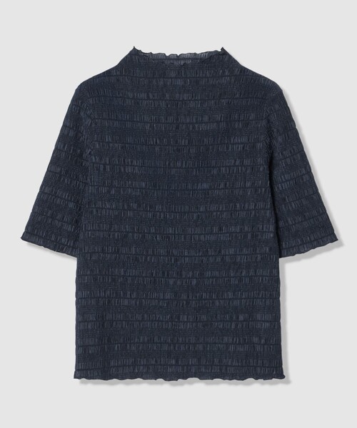 ANAYI（アナイ）の「シャーリング５分袖 プルオーバー（Tシャツ/カットソー・レディース・オフホワイト/ミント/ネイビー・38/36）」の20枚目の写真