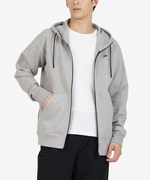Athlete Doubleknit Full Zip Hoodie — двуслойное флисовое худи на молнии