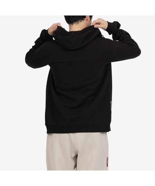 Reebok(リーボック)の「アスリート ダブルニット フルジップ フーディー / ATHLETE DOUBLEKNIT FULL ZIP HOODIE(パーカー・メンズ・グレー・X-LARGE/SMALL/LARGE)」の3枚目の写真