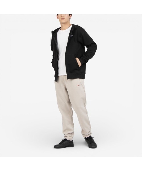 Reebok(リーボック)の「アスリート ダブルニット フルジップ フーディー / ATHLETE DOUBLEKNIT FULL ZIP HOODIE(パーカー・メンズ・グレー・X-LARGE/SMALL/LARGE)」の4枚目の写真