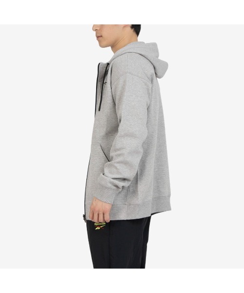 Reebok(リーボック)の「アスリート ダブルニット フルジップ フーディー / ATHLETE DOUBLEKNIT FULL ZIP HOODIE(パーカー・メンズ・グレー・X-LARGE/SMALL/LARGE)」の10枚目の写真