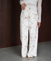 SANSeLF | 【SANSeLF】フラワーラップレイヤードパンツ saw26s053(その他パンツ)