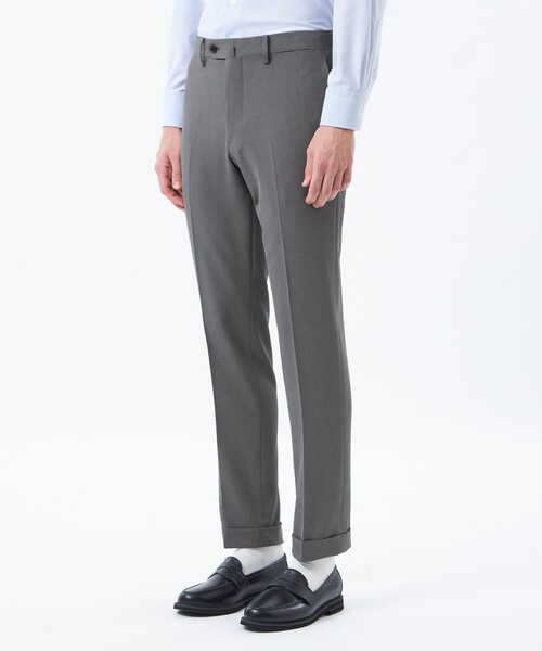 MACKINTOSH PHILOSOPHY(マッキントッシュ フィロソフィー)の「トロッター トラウザーズ#070 ハイストレッチメッシュ(その他パンツ・メンズ・グレー系その他2/ダークネイビー・40/42/38)」の7枚目の写真