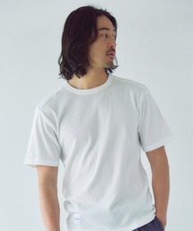 JE-ランダムテレコ クルーネック SSTEE