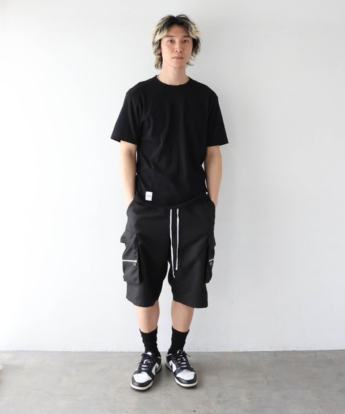 JACKROSE(ジャックローズ)の「JE-ランダムテレコ クルーネック SSTEE(Tシャツ/カットソー・メンズ・グレー/ホワイト/ブラック・M/L)」の19枚目の写真