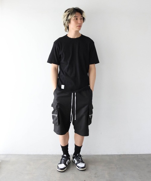 JACKROSE(ジャックローズ)の「JE-ランダムテレコ クルーネック SSTEE(Tシャツ/カットソー・メンズ・グレー/ホワイト/ブラック・M/L)」の20枚目の写真