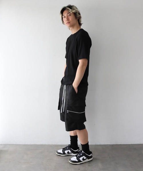 JACKROSE(ジャックローズ)の「JE-ランダムテレコ クルーネック SSTEE(Tシャツ/カットソー・メンズ・グレー/ホワイト/ブラック・M/L)」の22枚目の写真