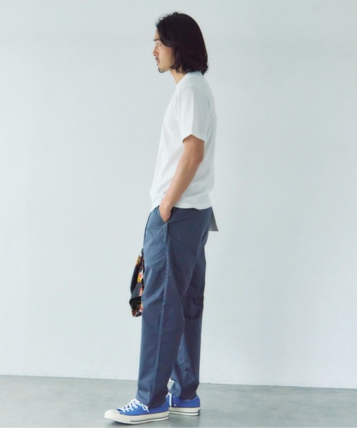 JACKROSE(ジャックローズ)の「JE-ランダムテレコ クルーネック SSTEE(Tシャツ/カットソー・メンズ・グレー/ホワイト/ブラック・M/L)」の9枚目の写真