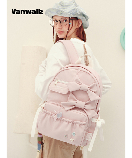 VANWALK（バンウォーク）の「ウィッシュバックパック [ピンク]（バックパック/リュック・レディース・ピンク・FREE）」の5枚目の写真