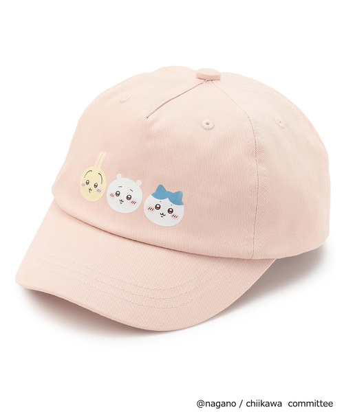 petit main（プティマイン）の「【アニメちいかわ】刺しゅうキャップ（キャップ・キッズ・チャコール/ライトピンク/アイボリー・54cm/52cm）」の3枚目の写真