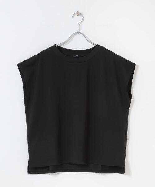 ITEMS URBANRESEARCH(アイテムズ アーバンリサーチ)の「『接触冷感/UVカット』クルーネックノースリTシャツ(Tシャツ/カットソー・レディース・ブラック/ライトブラウン/ホワイト/ホワイト系その他・FREE)」の16枚目の写真