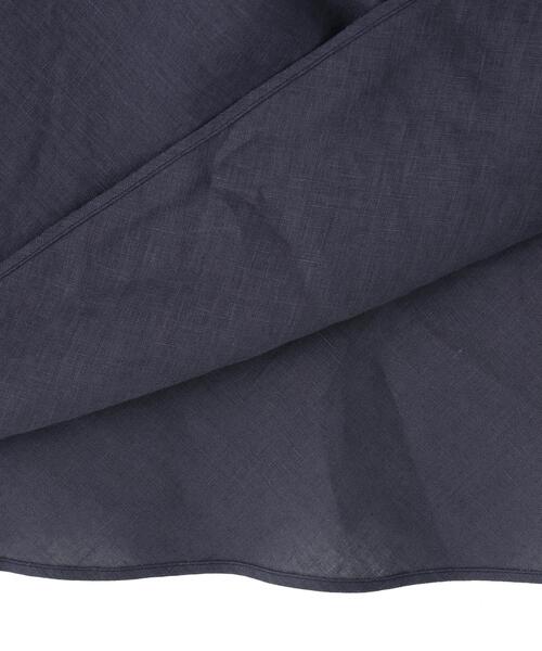 MARGARET HOWELL(マーガレットハウエル)の「SOFT LINEN Ⅱ(ワンピース・レディース・ブルー・FREE)」の5枚目の写真