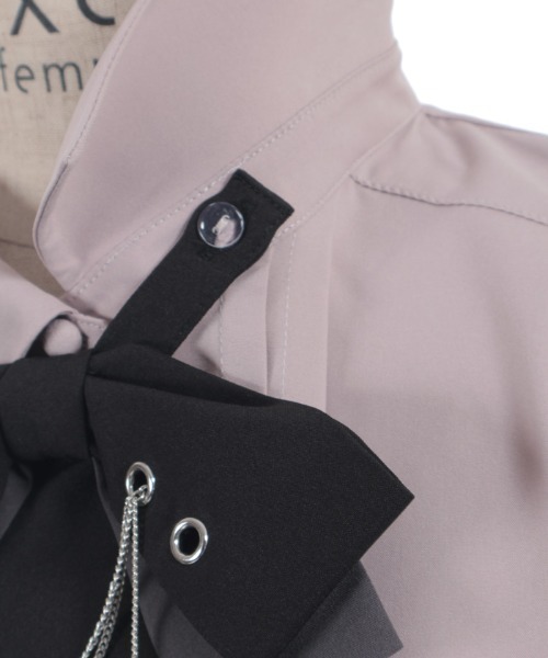 axes femme(アクシーズファム)の「チェーンタイセットブラウス(シャツ/ブラウス・レディース・ピンク/キナリ/ブラック・MEDIUM)」の17枚目の写真
