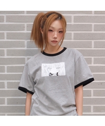 SHUGO CHARA! RIMA RINGER TEE(GRAY)
