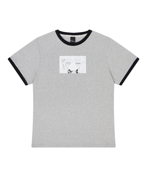 LUVISTRUE(ラヴイズトゥルー)の「SHUGO CHARA! RIMA RINGER TEE(GRAY)(Tシャツ/カットソー・レディース・その他・FREE)」の2枚目の写真
