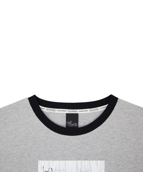 LUVISTRUE(ラヴイズトゥルー)の「SHUGO CHARA! RIMA RINGER TEE(GRAY)(Tシャツ/カットソー・レディース・その他・FREE)」の4枚目の写真
