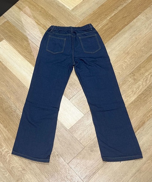 link lot（リンクロット）の「裾デザインワイドストレートデニムパンツ（デニムパンツ・メンズ・ネイビー・L/M）」の15枚目の写真