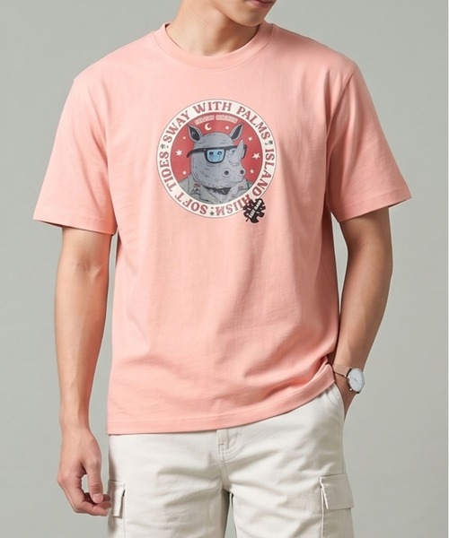 KANSAI YAMAMOTO HOMME（カンサイヤマモトオム）の「【KANSAI YAMAMOTO HOMME/カンサイヤマモトオム】天竺プリントTシャツ（Tシャツ/カットソー・メンズ・サックスブルー/ブラック/ホワイト/オレンジ・LARGE/MEDIUM/X-LARGE）」の12枚目の写真