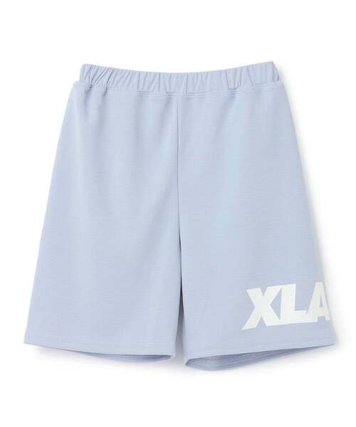 XLARGE KIDS（エクストララージキッズ）の「【吸水速乾・UV】サイドロゴ ショートパンツ（その他パンツ・キッズ・ライトブルー/ブラック/グリーン・100cm/130cm/140cm/120cm/110cm）」の3枚目の写真