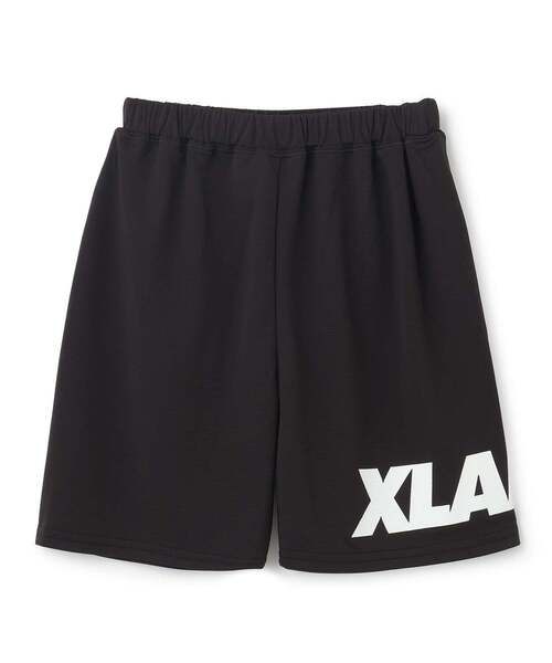 XLARGE KIDS（エクストララージキッズ）の「【吸水速乾・UV】サイドロゴ ショートパンツ（その他パンツ・キッズ・ライトブルー/ブラック/グリーン・100cm/130cm/140cm/120cm/110cm）」の2枚目の写真