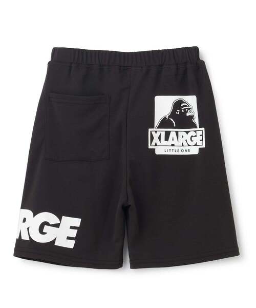 XLARGE KIDS（エクストララージキッズ）の「【吸水速乾・UV】サイドロゴ ショートパンツ（その他パンツ・キッズ・ライトブルー/ブラック/グリーン・100cm/130cm/140cm/120cm/110cm）」の4枚目の写真