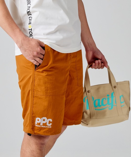 Pacific PICKLE CLUB(パシフィックピックルクラブ)の「TAION × PPC NON DOWN MOUNTAIN W-POCKET SHORTS(その他パンツ・メンズ・グレー/ブルー/ブラウン・S/M/L)」の13枚目の写真