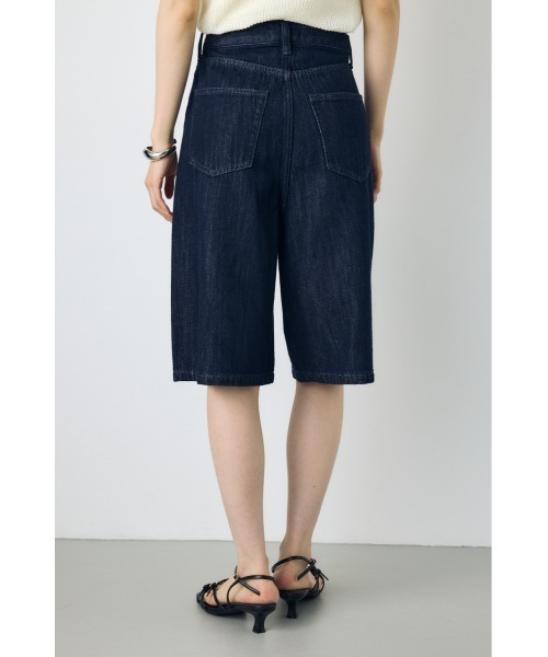 AZUL by moussy（アズールバイマウジー）の「【サイズ,身長別画像あり】【セットアップ対応】AZUL DENIM 甘撚りハーフパンツ　春服　夏服　デニム　大人カジュアル（デニムパンツ・レディース・ライトブルー/ワンウォッシュ・SMALL/MEDIUM）」の14枚目の写真
